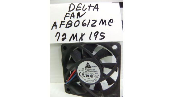 Delta AFB0612MC fan